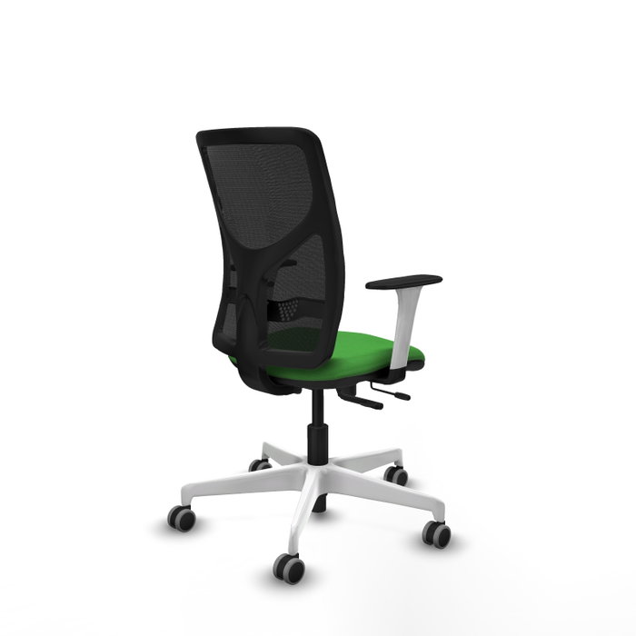 PIQUERAS Y CRESPO Silla de oficina Motilla Verde con mecanismo Sincro/Traslack PIQUERAS Y CRESPO Silla de oficina Motilla Verde con mecanismo Sincro/Traslack
