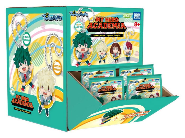 My Hero Academia Llaveros Danglers Konnichi-wa 3 cm Mystery Capsule Expositor (24) My Hero Academia Llaveros Danglers Konnichi-wa 3 cm Mystery Capsule Expositor (24)