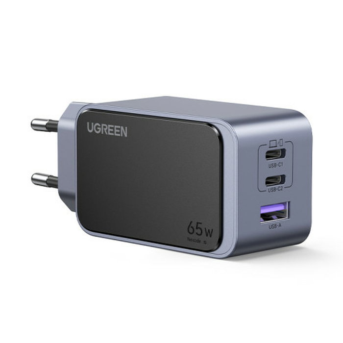 UGREEN Nexode Air 65W Cargador de 3 Puertos Gris