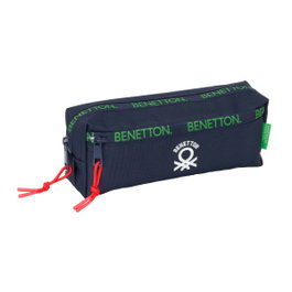Safta Portatodo Benetton Together Triple Pequeño con Goma Elástica