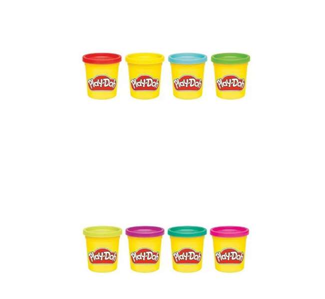 Hasbro Pack de 4 botes Play-Doh Masa para modelar, recomendado para mayores de 3 años