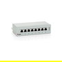 EQUIP Patchpanel 8x RJ45 Cat6 FTP Desktop ISO/IEC 227369 Gris