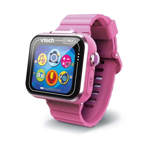 Vtech Kidizoom Smartwatch Max Reloj Interactivo Rosa con Pantalla Táctil, Fotos, Selfies y Vídeos para Niños Vtech Kidizoom Smartwatch Max Reloj Interactivo Rosa con Pantalla Táctil, Fotos, Selfies y Vídeos para Niños