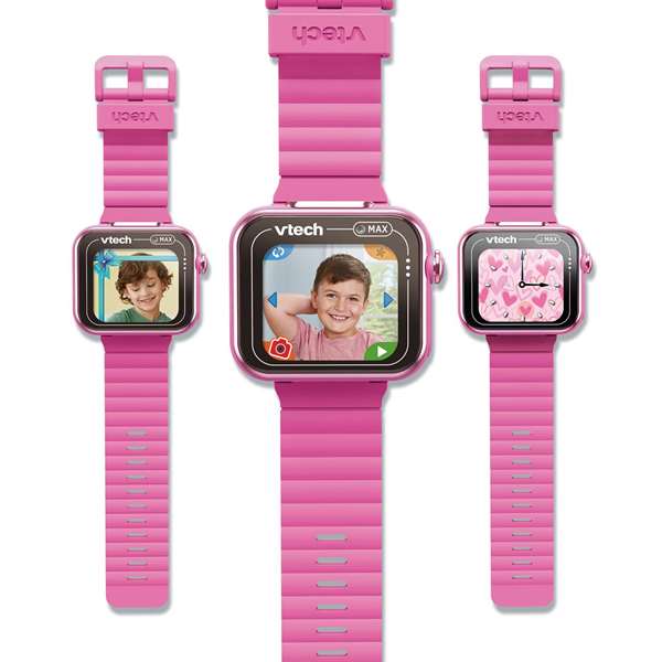 Vtech Kidizoom Smartwatch Max Reloj Interactivo Rosa con Pantalla Táctil, Fotos, Selfies y Vídeos para Niños Vtech Kidizoom Smartwatch Max Reloj Interactivo Rosa con Pantalla Táctil, Fotos, Selfies y Vídeos para Niños