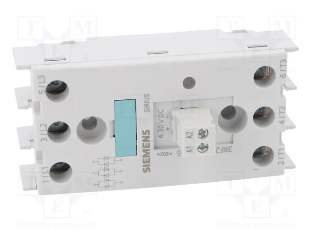 SIEMENS 3RF2255-1AC45 Relé de semiconductor trifásico 55A 48-600VAC
