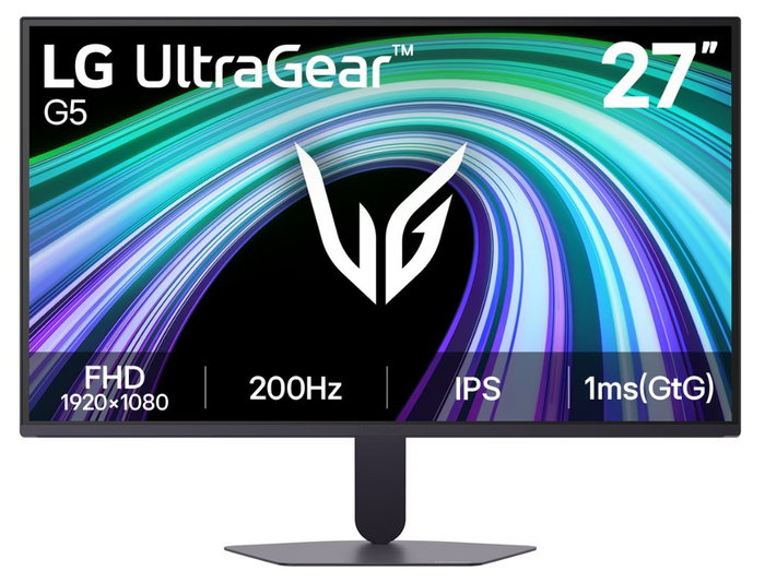 LG UltraGear G5 27G523B-B 27 pulg. FHD IPS 200Hz 1ms
