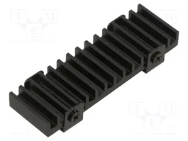 Akasa Radiador Extruido de Aluminio Negro
