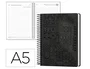 Liderpapel Agenda oficina Syros 2027 día página A5 negro