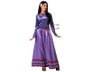 Disfraz de Princesa de Cuento Morado Vestido Largo Mujer Adulto