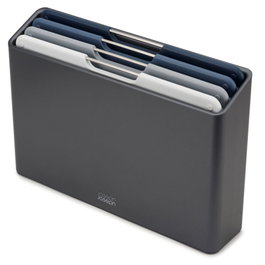 Joseph Joseph Folio Set de 4 tablas de cortar, Gris, Regular