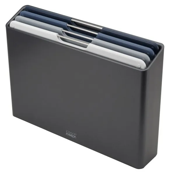 Joseph Joseph Folio Set de 4 tablas de cortar, Gris, Regular Joseph Joseph Folio Set de 4 tablas de cortar, Gris, Regular