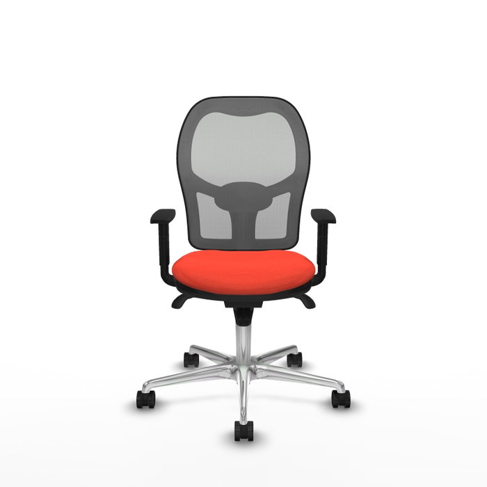 PIQUERAS Y CRESPO Silla de oficina Jorquera Naranja oscuro y Gris PIQUERAS Y CRESPO Silla de oficina Jorquera Naranja oscuro y Gris
