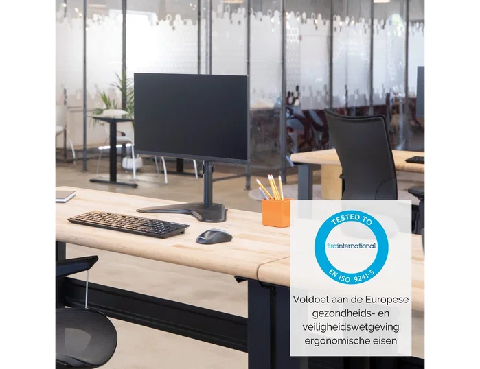Fellowes Soporte de Monitor Professional Series con Peana, Negro, hasta 32 pulgadas