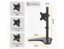 Fellowes Soporte de Monitor Professional Series con Peana, Negro, hasta 32 pulgadas
