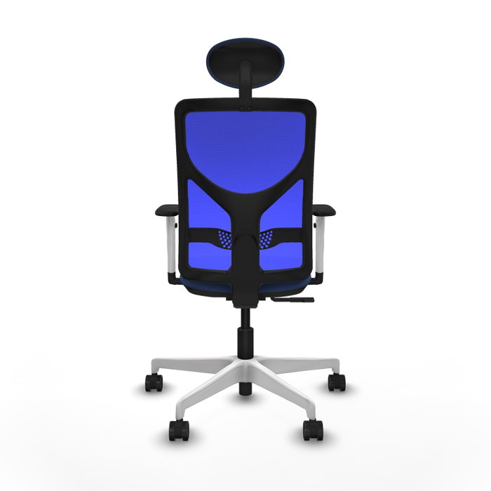 PIQUERAS Y CRESPO Silla de oficina Motilla con mecanismo Sincro, Azul PIQUERAS Y CRESPO Silla de oficina Motilla con mecanismo Sincro, Azul