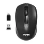 PORT Designs Essential 900508 Ratón Inalámbrico 2.4 GHz Negro