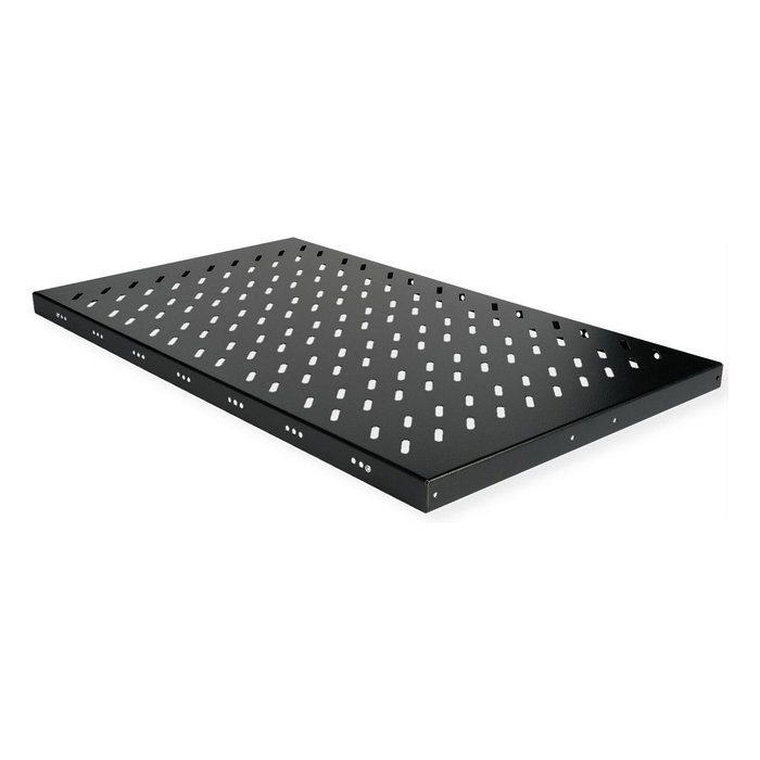 ROLINE Estante fijo 770 T 48,26cm 19Zoll 1 HE 50 kg negro ROLINE Estante fijo 770 T 48,26cm 19Zoll 1 HE 50 kg negro