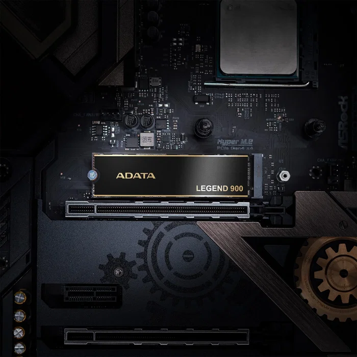 ADATA SSD Legend 900 1TB M.2 PCIe Gen4 x4 NVMe 1.4 - 7000 MB/s Lectura, 5400 MB/s Escritura, 3D NAND, ECC, Universal