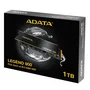 ADATA SSD Legend 900 1TB M.2 PCIe Gen4 x4 NVMe 1.4 - 7000 MB/s Lectura, 5400 MB/s Escritura, 3D NAND, ECC, Universal