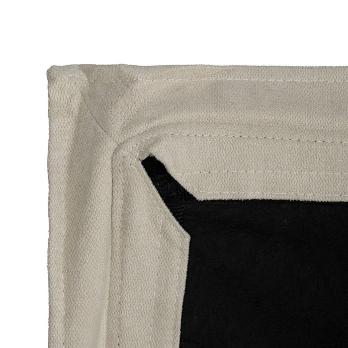 Cabecero Beige Tejido Dormitorio 190 X 8 X 100 cm Cabecero Beige Tejido Dormitorio 190 X 8 X 100 cm