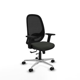 PIQUERAS Y CRESPO Silla de oficina Cilanco con mecanismo Sincro/Traslack y brazos 2D