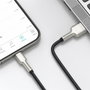 Baseus Cable Lightning a USB-A Cafule, 2.4A, 1m, Negro