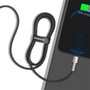 Baseus Cable Lightning a USB-A Cafule, 2.4A, 1m, Negro