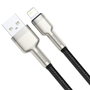 Baseus Cable Lightning a USB-A Cafule, 2.4A, 1m, Negro