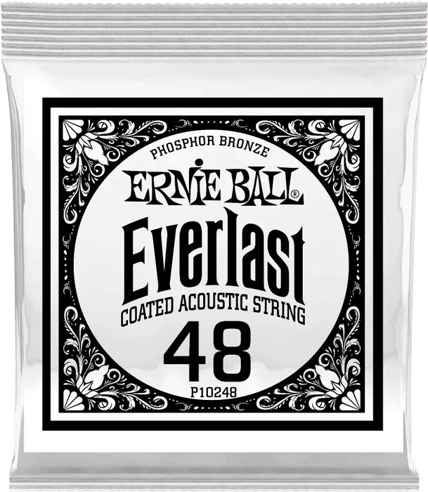 Ernie Ball Cuerda Acústica Everlast Ct Phosphor/Bz 048 (Set de 6) (Set de 6)