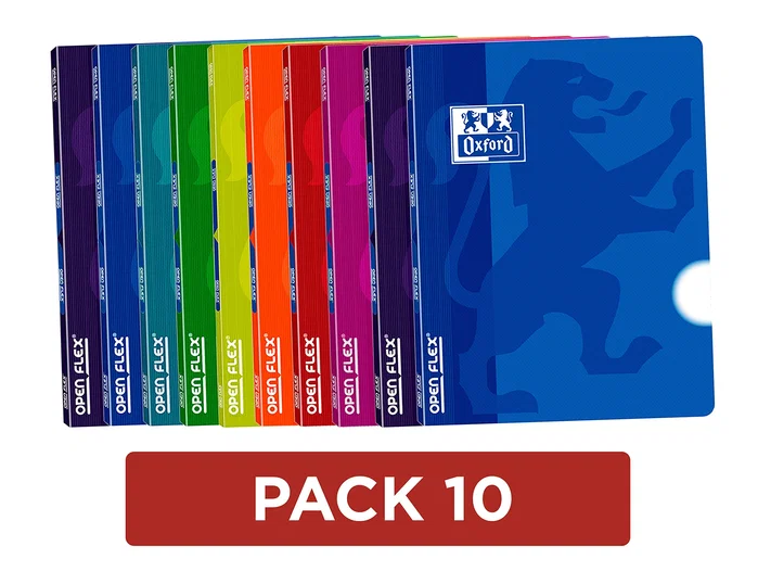 Oxford Libreta Escolar Optik Paper Openflex 48 Hojas Lisas DIN A4 Colores Surtidos