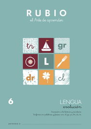 Cuaderno Rubio A4 Lengua Evolucion Nº 6 (5-6 Años) (Set de 10)