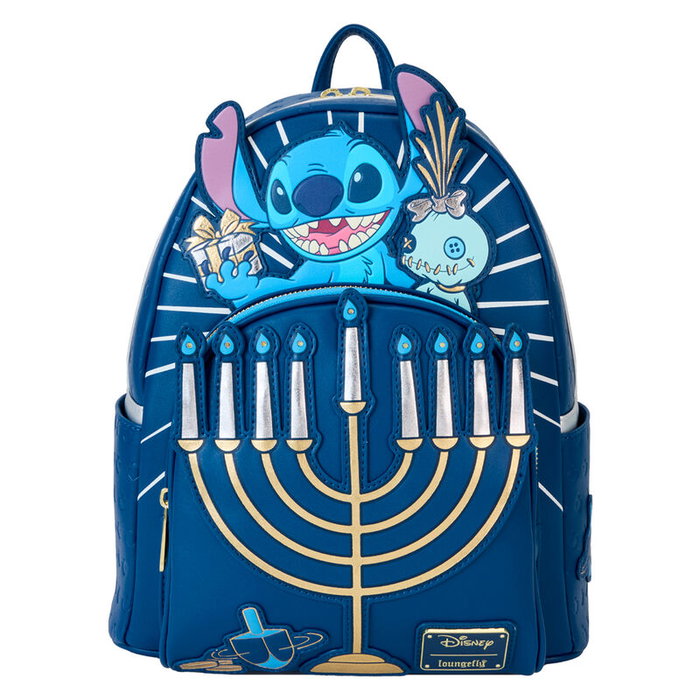 Loungefly Mochila Menorah Stitch Disney Loungefly Mochila Menorah Stitch Disney