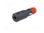 PRO CAR Enchufe de mechero de coche con borna de tornillo 16A Negro