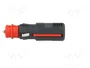 PRO CAR Enchufe de mechero de coche con borna de tornillo 16A Negro