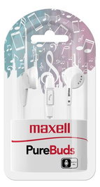 MAXELL Auriculares con Micrófono Blanco