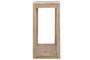 DKD Home Decor Consola Colonial Madera Reciclada Marmol Natural Beige 120 x 40 x 82 cm