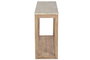 DKD Home Decor Consola Colonial Madera Reciclada Marmol Natural Beige 120 x 40 x 82 cm