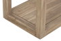 DKD Home Decor Consola Colonial Madera Reciclada Marmol Natural Beige 120 x 40 x 82 cm