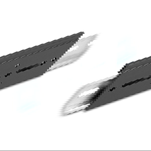 DeLOCK 67149 Clip de Montaje de Aluminio para Riel Din 100 x 47.8 mm Negro DeLOCK 67149 Clip de Montaje de Aluminio para Riel Din 100 x 47.8 mm Negro