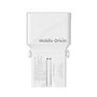 Mobile Adaptador de viaje 25W EU/US/UK/AU, blanco
