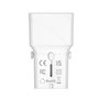 Mobile Adaptador de viaje 25W EU/US/UK/AU, blanco