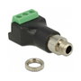 DeLOCK 65878 Adaptador de bloque de terminales de 3 pines a jack de 3.5 mm