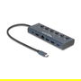 DeLOCK Docking Station USB-C 4K Ultra HD 92000 - 6 Puertos: HDMI, Gigabit LAN, USB-A 3.2, USB-C con PD 90W, 60 Hz, para Windows, Mac, Linux, ChromeOS, 0.28 m Cable