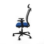 PIQUERAS Y CRESPO Silla de oficina Haches Azul y Gris