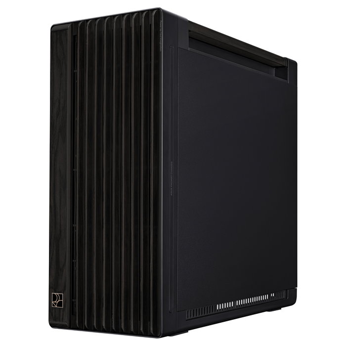 ASUS ProArt PA602 Wood Edition Caja PC Negro Torre Media ATX Madera Templado 4x 3.5" 8x 2.5" 8 Ranuras