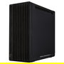 ASUS ProArt PA602 Wood Edition Caja PC Negro Torre Media ATX Madera Templado 4x 3.5" 8x 2.5" 8 Ranuras