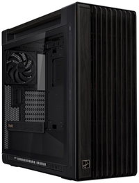 Asus ProArt PA602 Wood TG PWM Black - Caja Midi Tower ATX, e-ATX, Micro ATX, Mini ITX, Ventiladores 200mm y 140mm, Cristal Templado, USB-C