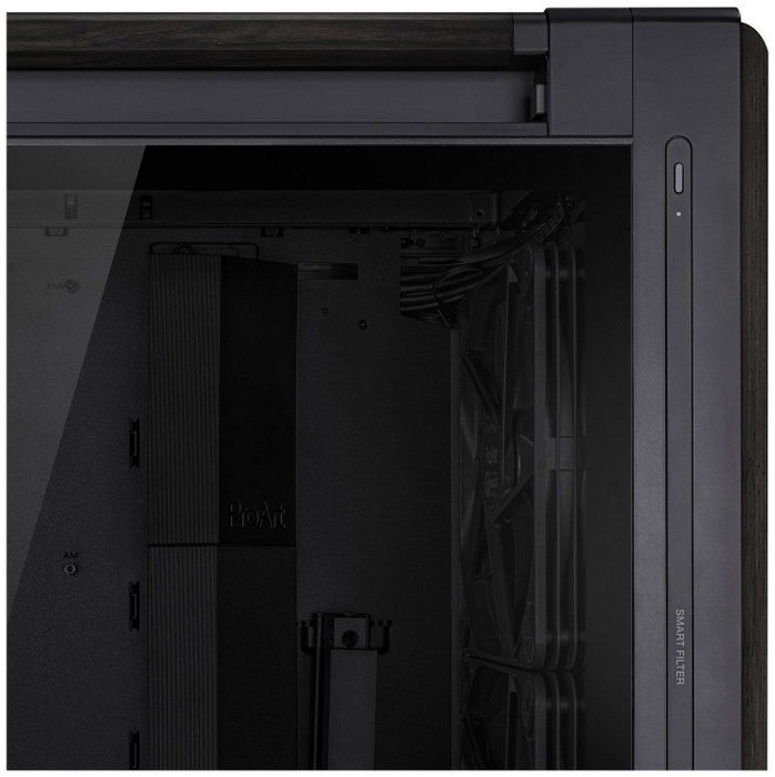 Asus ProArt PA602 Wood TG PWM Black - Caja Midi Tower ATX, e-ATX, Micro ATX, Mini ITX, Ventiladores 200mm y 140mm, Cristal Templado, USB-C Asus ProArt PA602 Wood TG PWM Black - Caja Midi Tower ATX, e-ATX, Micro ATX, Mini ITX, Ventiladores 200mm y 140mm, Cristal Templado, USB-C