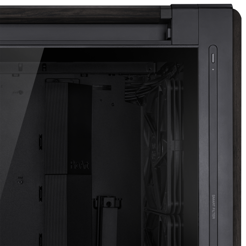 ASUS ProArt PA602 Wood Edition Midi Tower Negro 90DC00J0-B09010