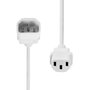 ProXtend Cable de Alimentación PC-C13C14 C13 a C14 5M Blanco